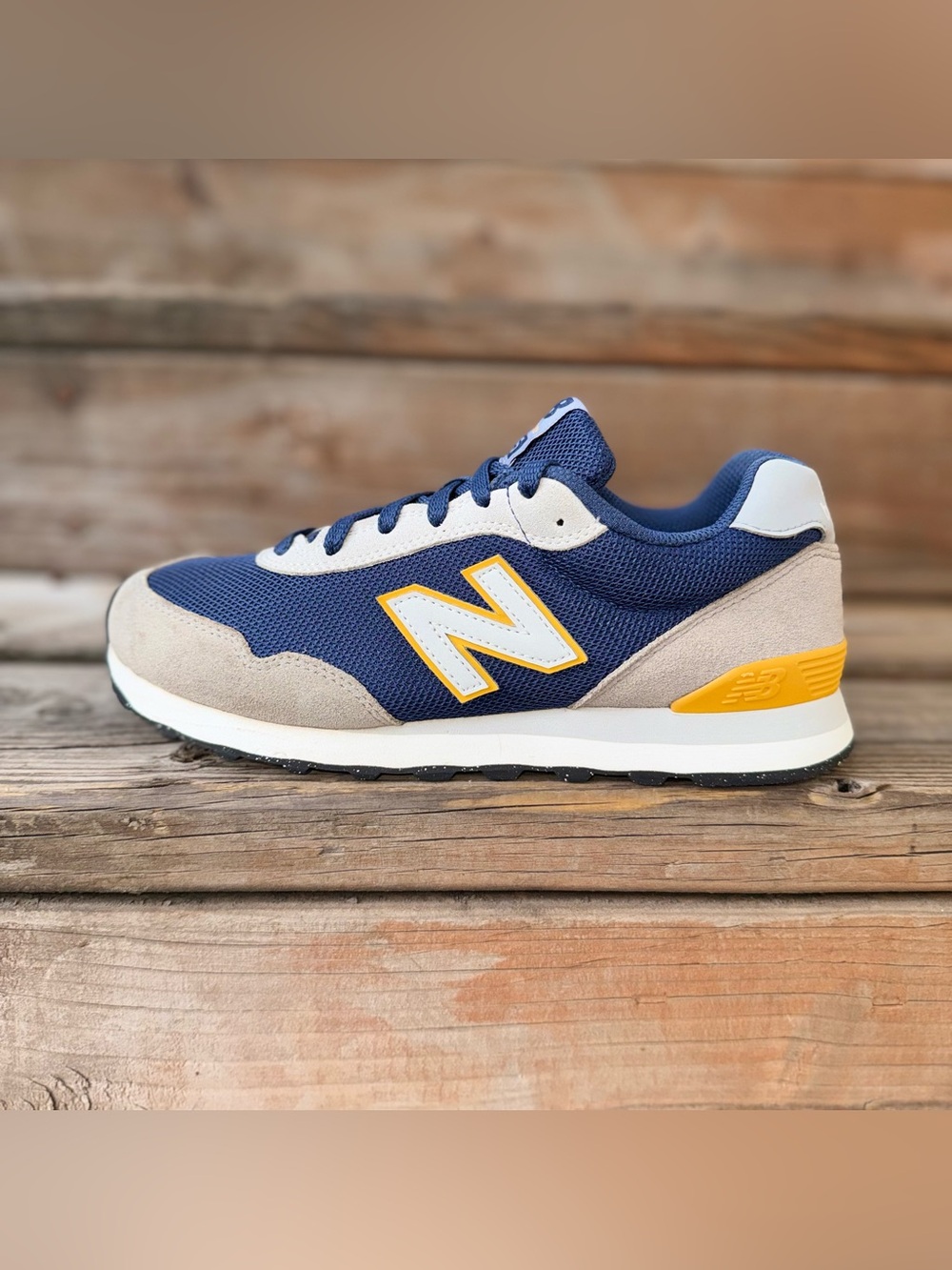 New Balance 515v3 Navy Slate Grey Yellow Sneakers | Men’s 7 D